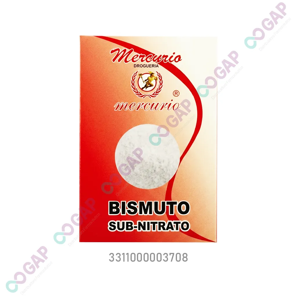 POLVOS DE BISMUTO MERCURIO CAJA C/50 SOBRES