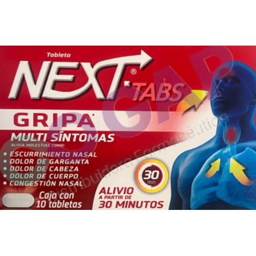 NEXT 10 TABLETAS
