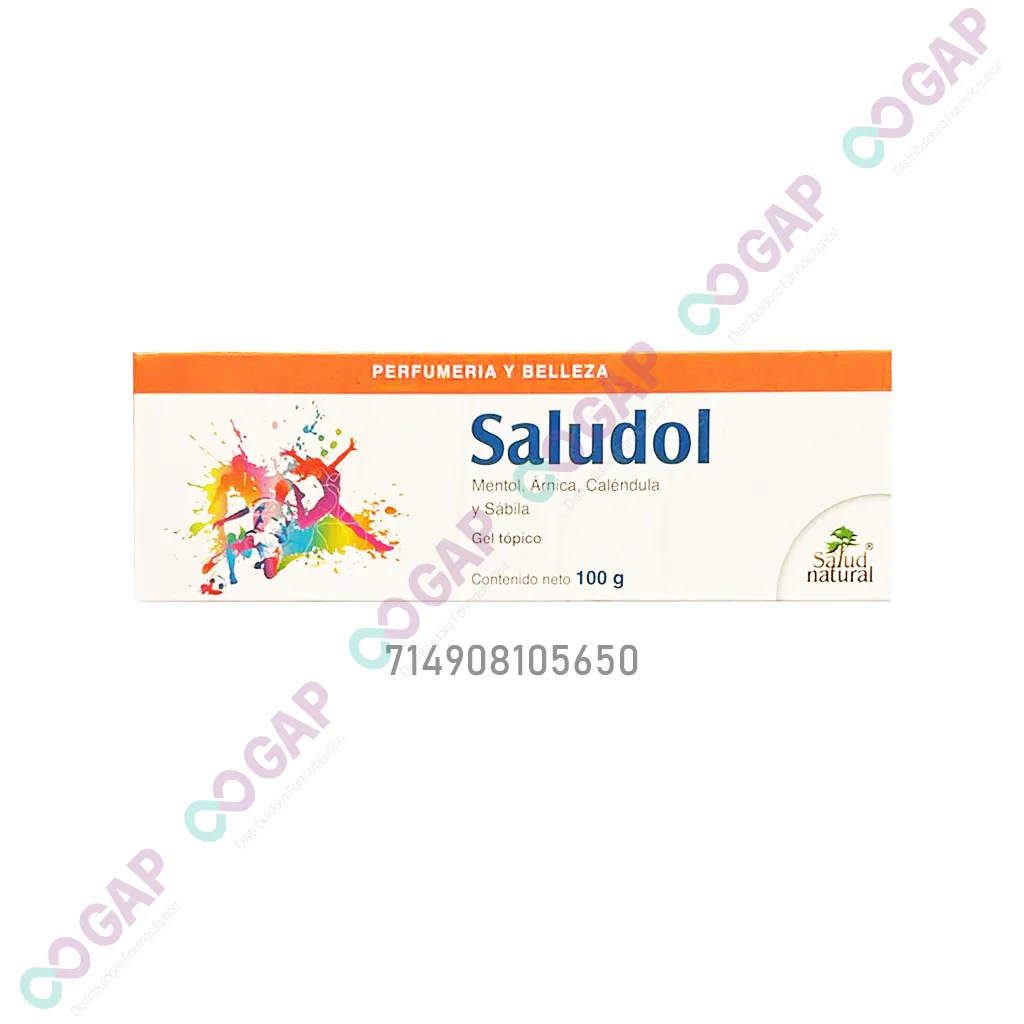 SALUDOL GEL TOPICO TUBO C/100 G