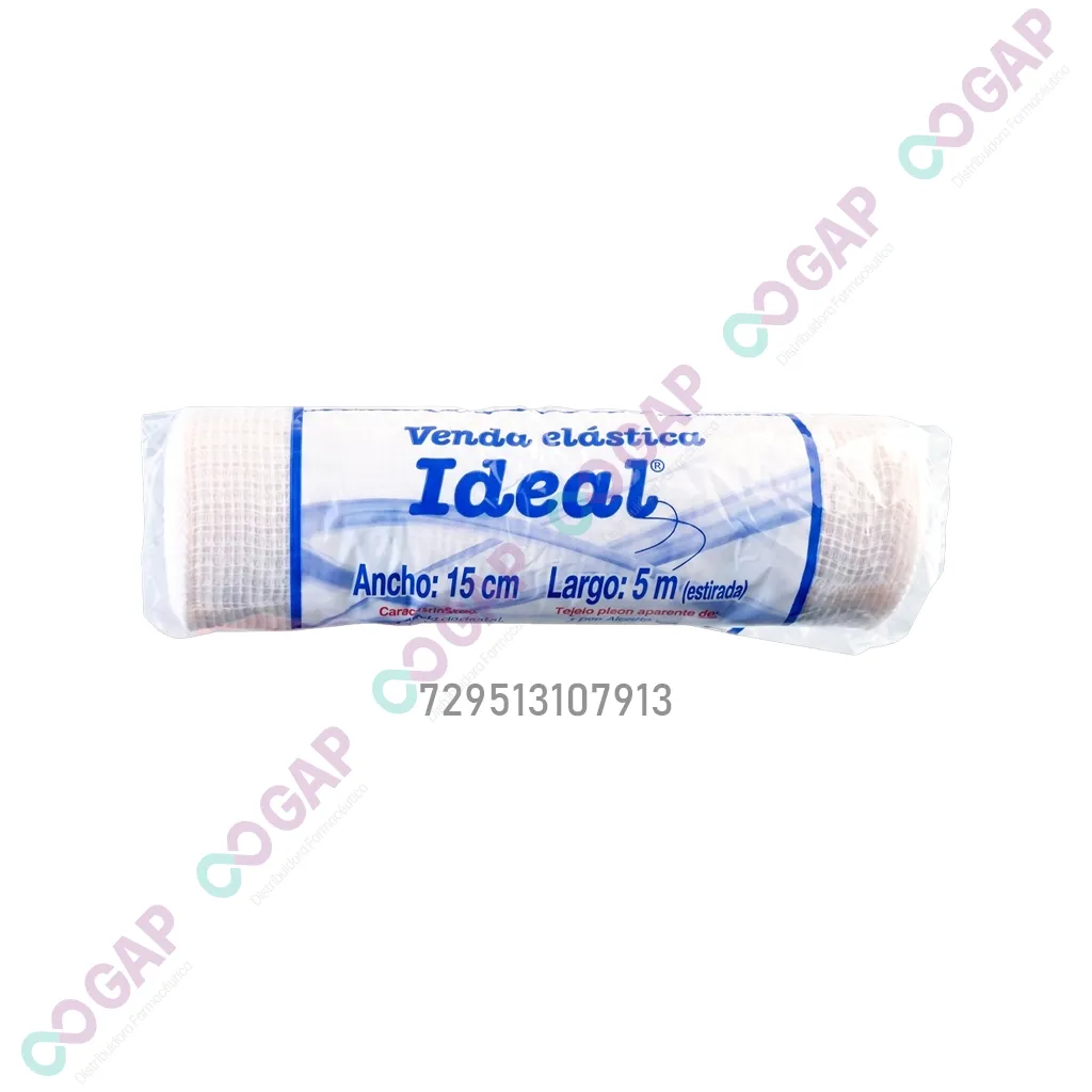 VENDA ELASTICA IDEAL 15CMX5M 1 PZA