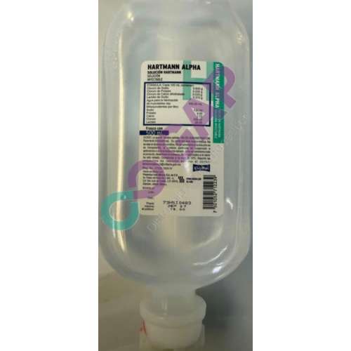 SOLUCION INY HARTMANN ALPHA 500ML