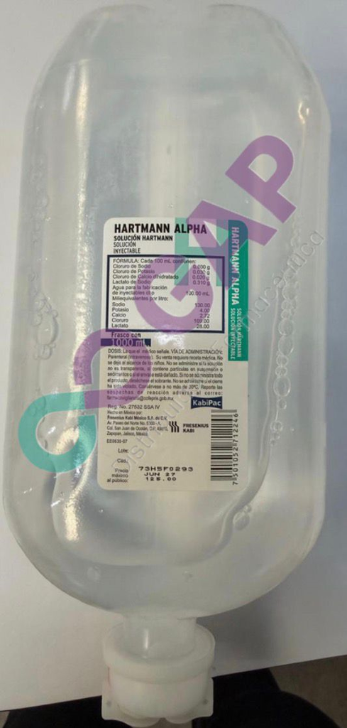 SOLUCION INY HARTMANN ALPHA 1000ML