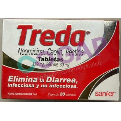 TREDA 20 TABLETAS
