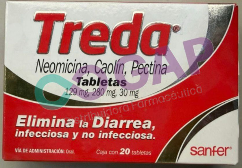 TREDA 20 TABLETAS