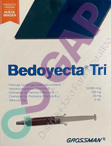 BEDOYECTA TRI SOL INY CAJA 5 JERINGAS