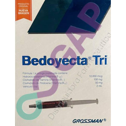 BEDOYECTA TRI SOL INY CAJA 5 JERINGAS