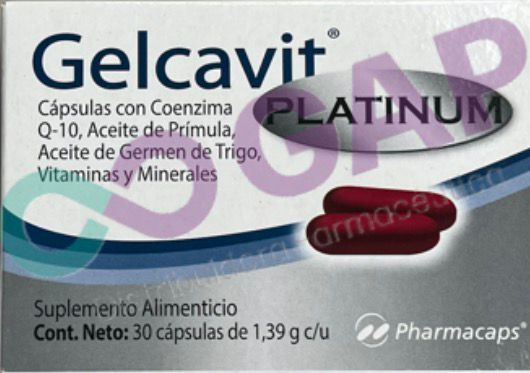 GELCAVIT PLATINUM 30 CAPSULAS