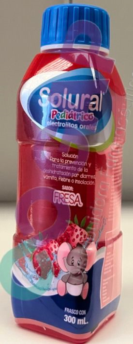 SOLURAL PEDIATRICO SABOR FRESA 300 ML