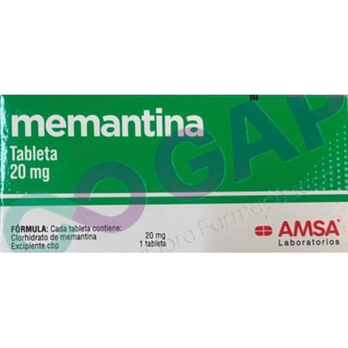 GE MEMANTINA AMSA 20 MG 28 TABLETAS