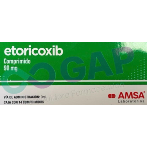 GE ETORICOXIB AMSA 90 MG 14 COMPRIMIDOS