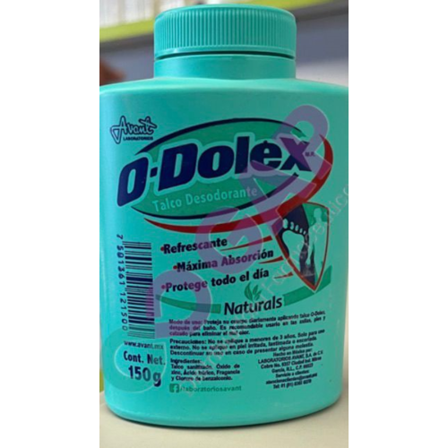 TALCO O-DOLEX NATURALS 150 G