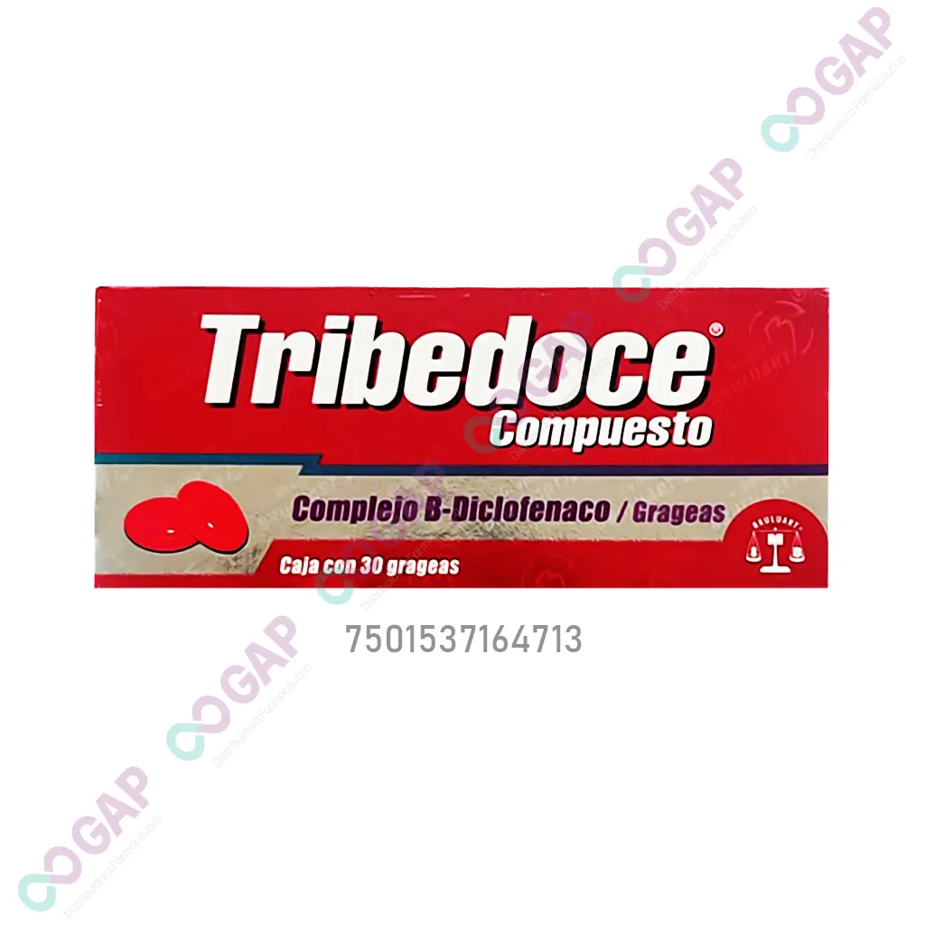TRIBEDOCE COMPUESTO 30 GRAGEAS
