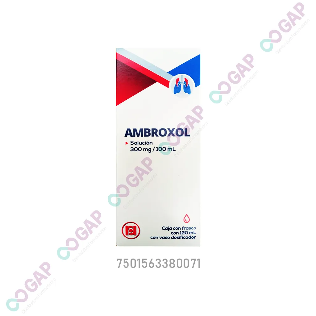 GE AMBROXOL SOLUCION 300MG/100ML 120 ML RANDALL