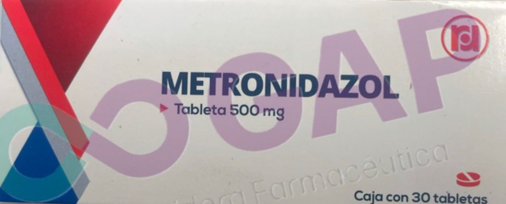 GE METRONIDAZOL RANDALL 500 MG 30 TABLETAS