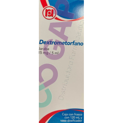 GE DEXTROMETORFANO JARABE 15MG/5ML 120 ML