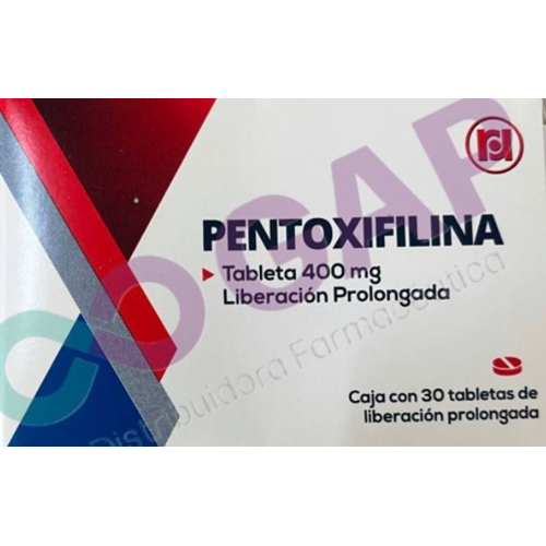 GE PENTOXIFILINA 400MG LP C/30 TAB RANDALL