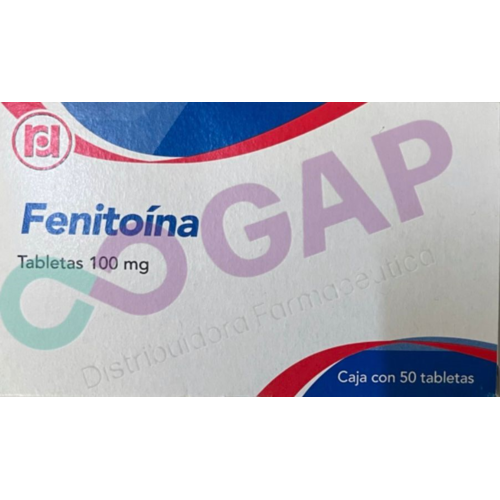 GE FENITOINA RANDALL 100 MG 50 TABLETAS