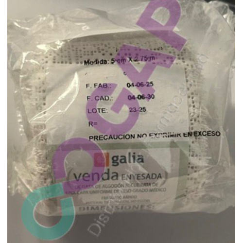 VENDA ENYESADA GALIA 5CMX2.75M 1 PZA