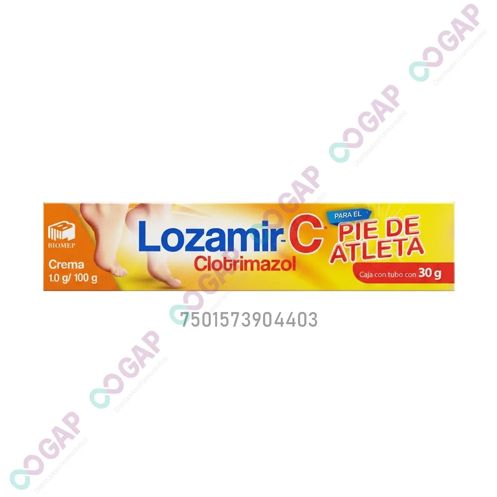 GE CLOTRIMAZOL LOZAMIR-C CREMA TUBO 30 G TOPICA