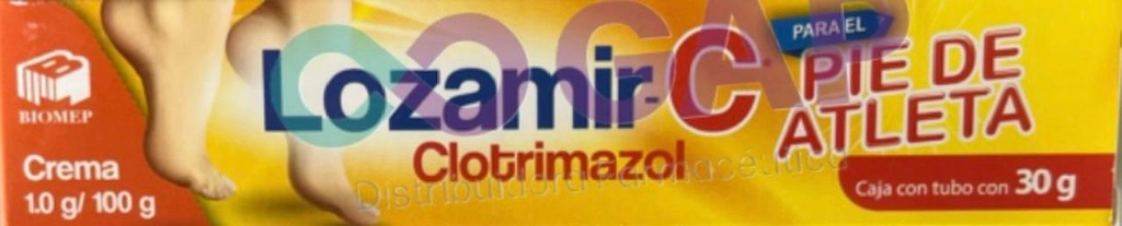 GE CLOTRIMAZOL LOZAMIR-C CREMA TUBO 30 G TOPICA