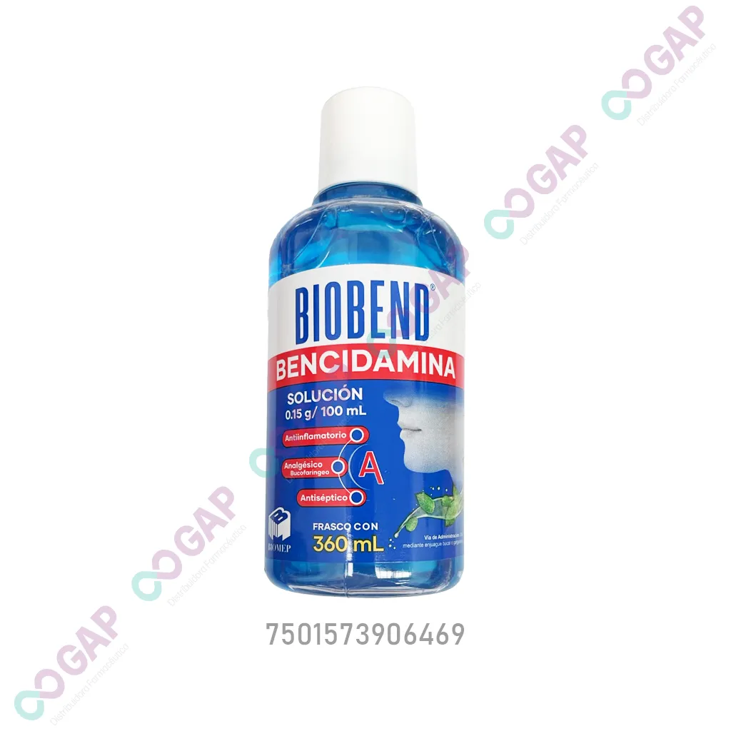 GE BENCIDAMINA BIOBEND SOLUCION 360 ML