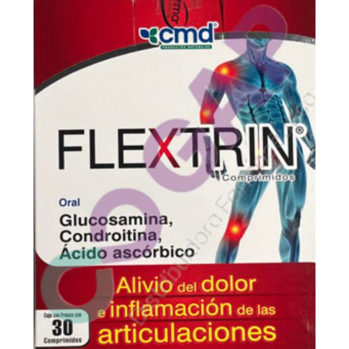 GE GLUCOSAMINA/CONDRO/AC ASCORBICO FLEXTRIN 30 COMP