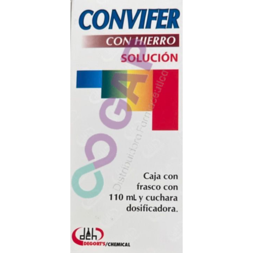 CONVIFER HIERRO SOLUCION 110 ML