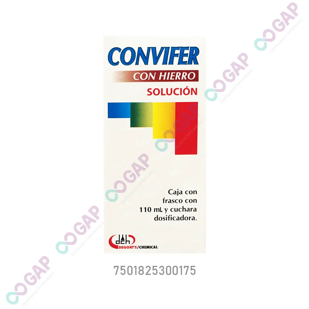 CONVIFER HIERRO SOLUCION 110 ML