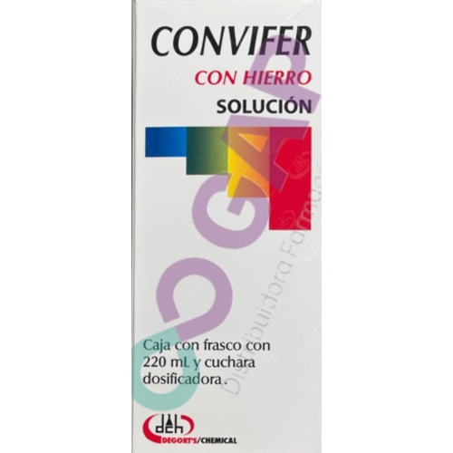 CONVIFER HIERRO SOLUCION 220 ML