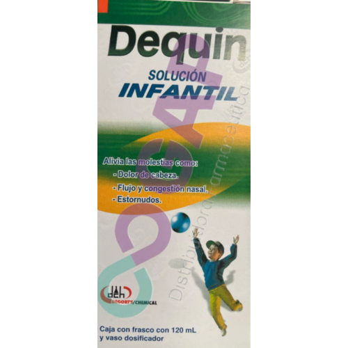 GE GUAIFE/FENILE/CLORFE/PARACE DEQUIN SOL INF 120 ML
