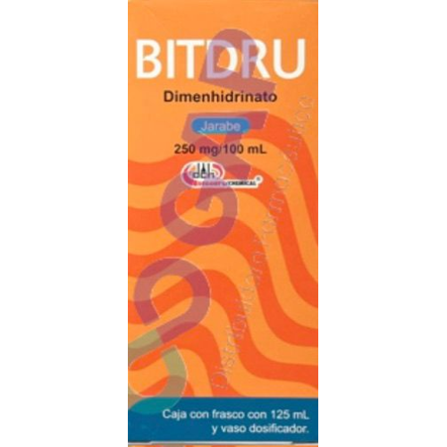 GE DIMENHIDRINATO 250MG/100ML JBE 125ML BITDRU