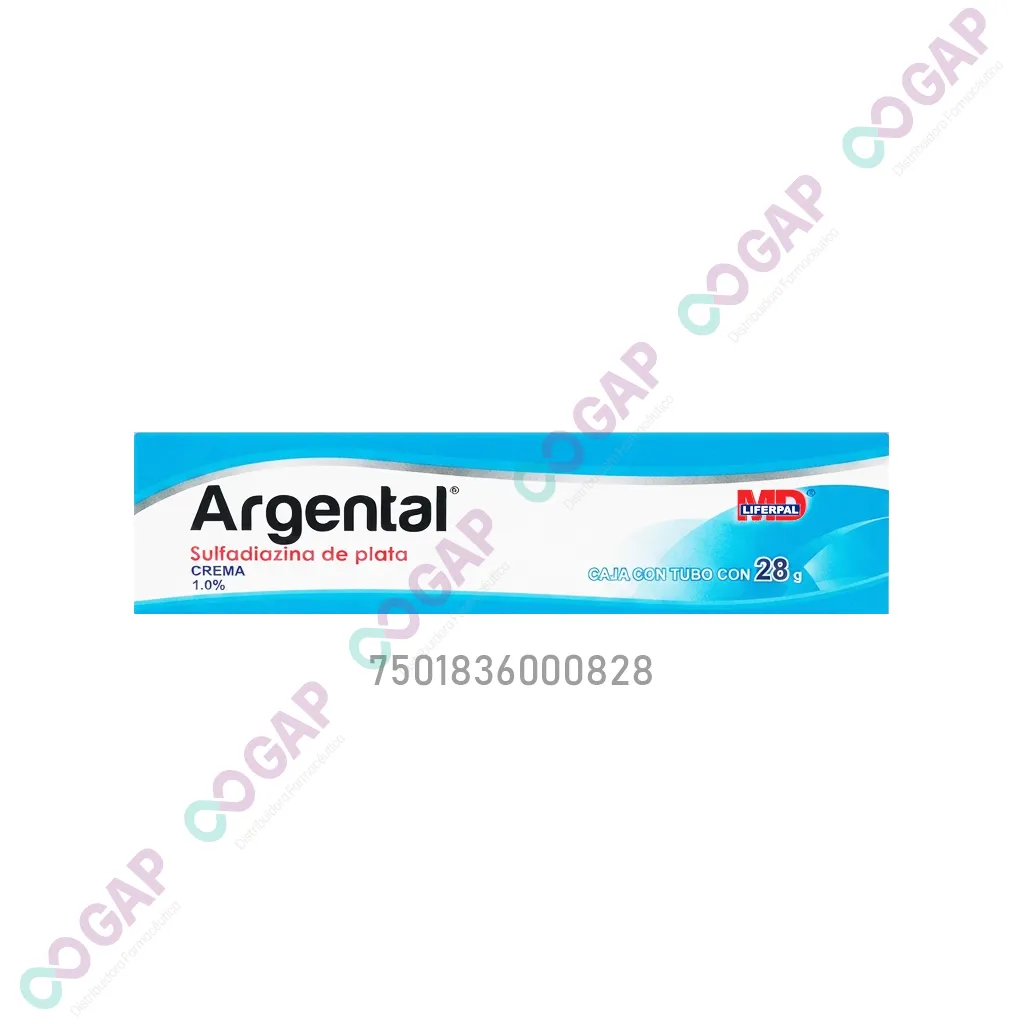 GE SULFADIAZINA DE PLATA ARGENTAL TUBO 28 G