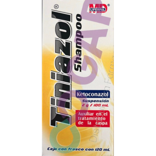GE KETOCONAZOL TINIAZOL SHAMPOO 120 ML
