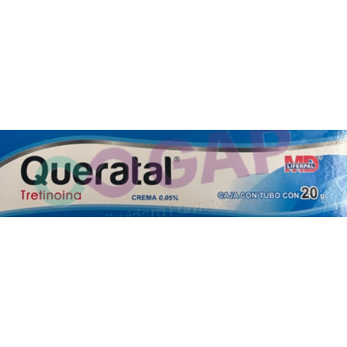 GE TRETINOINA 0.05% C/20G CRA QUERATAL