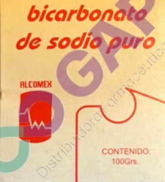 BICARBONATO DE SODIO PURO ALCOMEX CAJA C/100 G