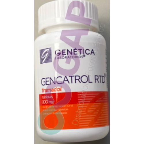 GE TRAMADOL 100MG C/60 TAB GENCATROL LP