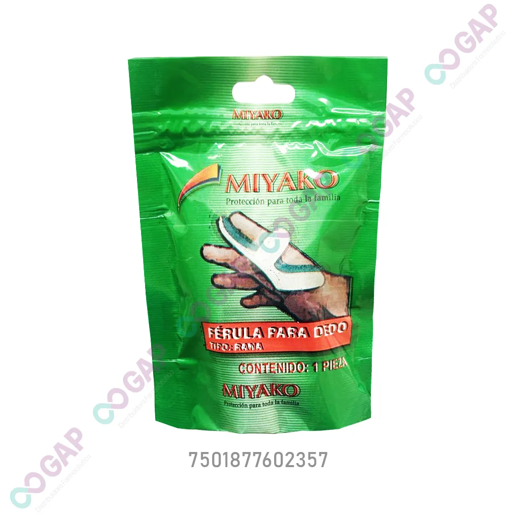 FERULA PARA DEDO TIPO RANA CHICA MIYAKO 1 PZA
