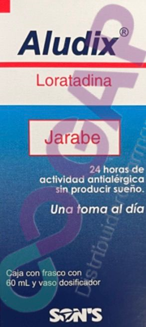 GE LORATADINA ALUDIX JARABE 60 ML