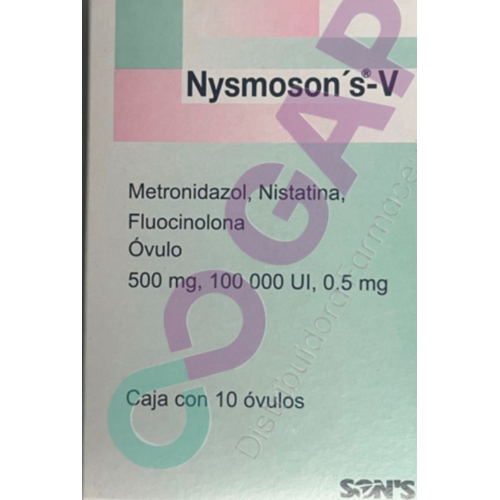 GE METRONI/NISTA/FLUOCINO NYSMOSONS-V 10 OVULOS