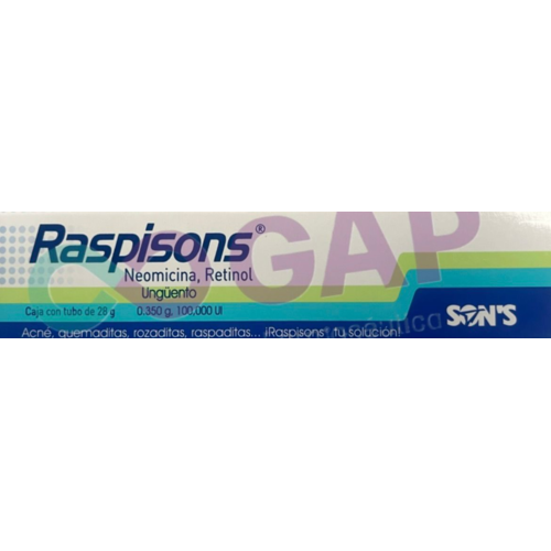 RASPISONS UNG 28 G NEOMICINA/RETINOL