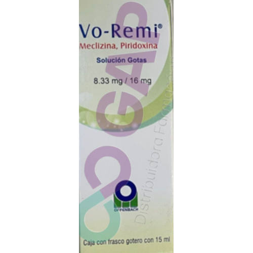 GE MECLIZINA/PIRIDOXINA VO-REMI SOL GOTAS 15 ML