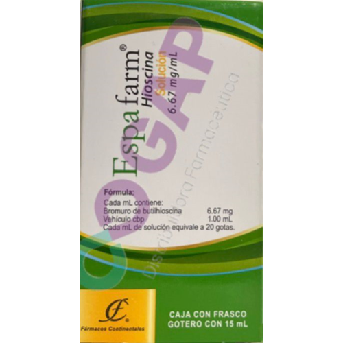 GE HIOSCINA ESPAFARM FCO GTS 15 ML