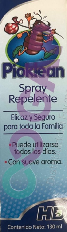 PIOKLEAN SPRAY REPELENTE FCO 130 ML