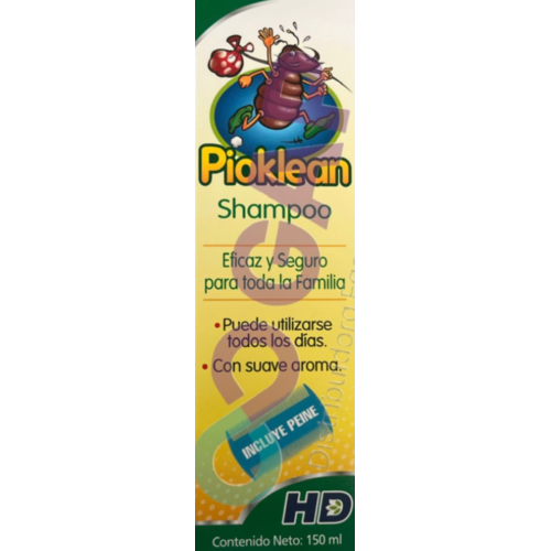 PIOKLEAN SHAMPOO 150 ML C/PEINE