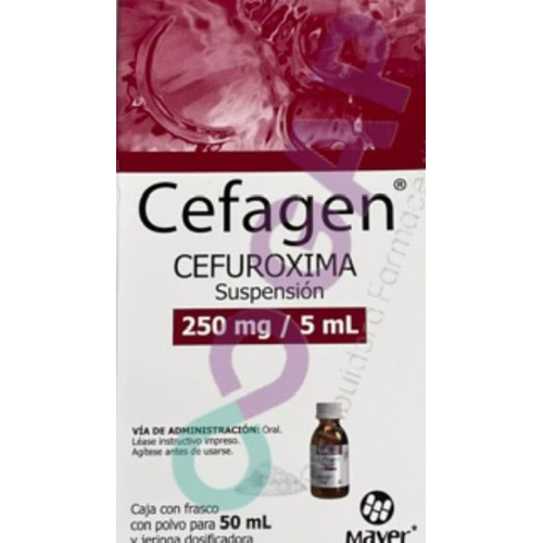 GE CEFUROXIMA CEFAGEN SUSP 250 MG 50 ML