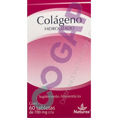 COLAGENO HIDROLIZADO 700 MG 60 TABLETAS