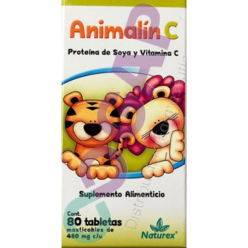 ANIMALIN C 80 TABLETAS MASTICABLES