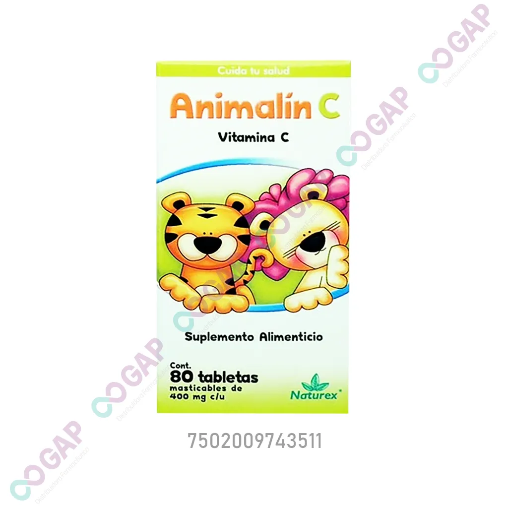 ANIMALIN C 80 TABLETAS MASTICABLES