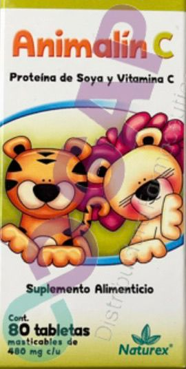 ANIMALIN C 80 TABLETAS MASTICABLES