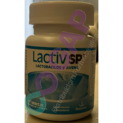 LACTIV SP LACTOBACILOS Y AVENA 30 TABLETAS MASTI